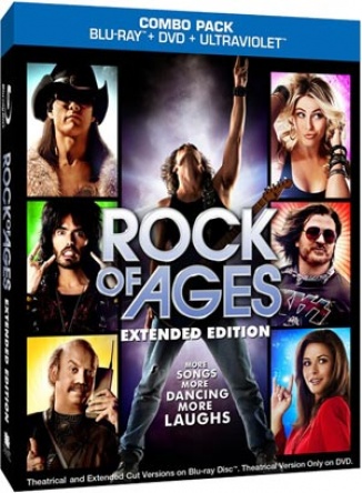 Locandina italiana DVD e BLU RAY Rock of Ages 